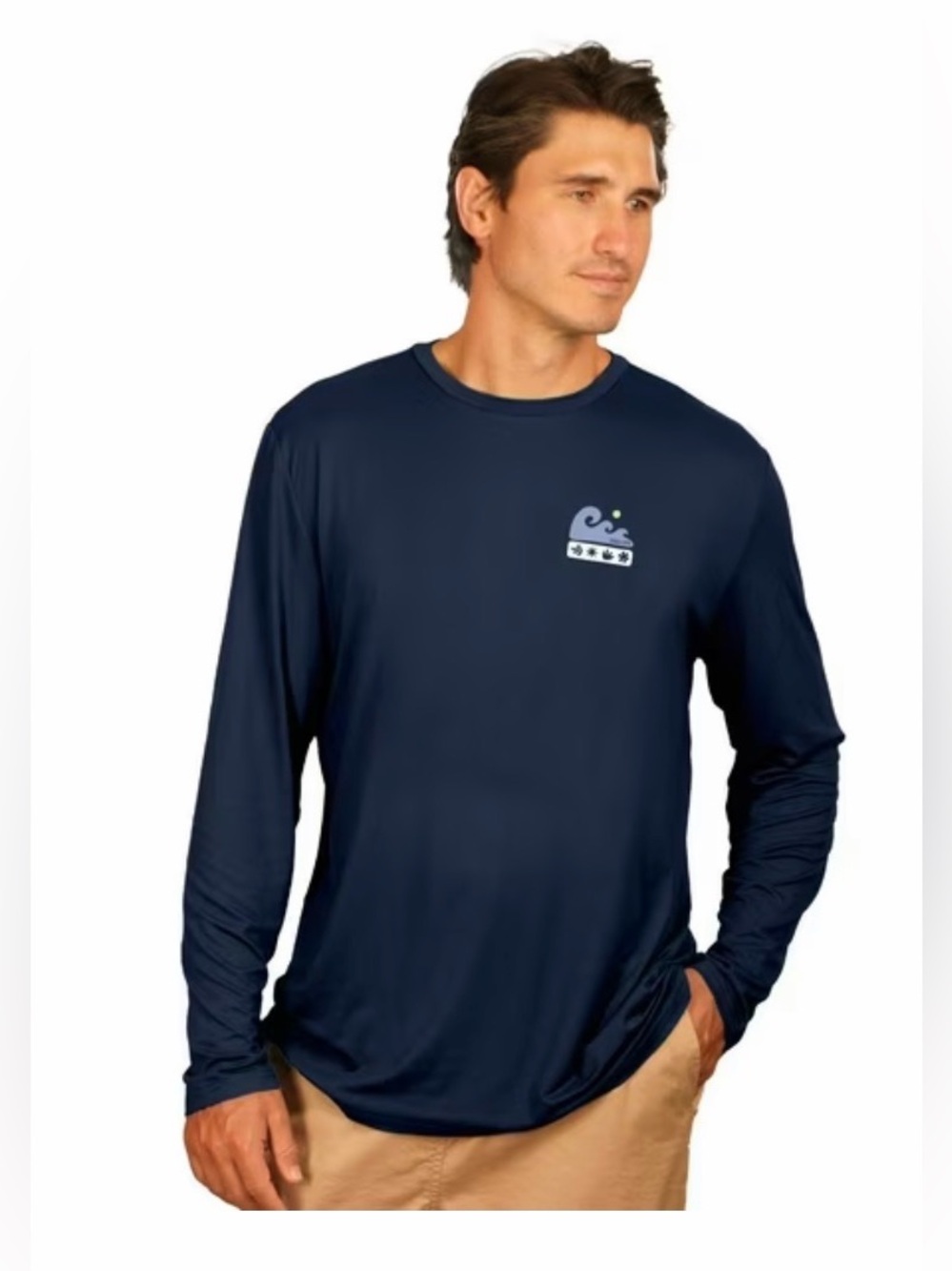Reel Life Men's Long Sleeve UV Tee